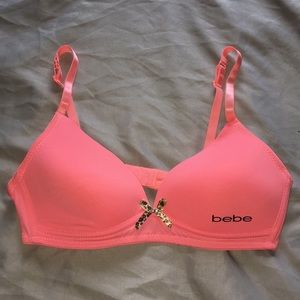 Pink Bebe bra